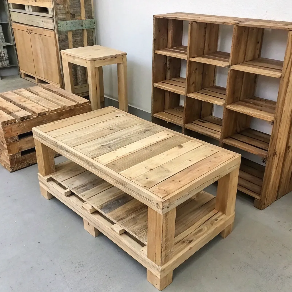 Crafted Pallet Furniture